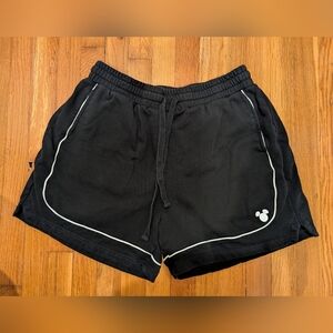 Disney Forever 21 Collab Black Mickey Mouse Men's Shorts
